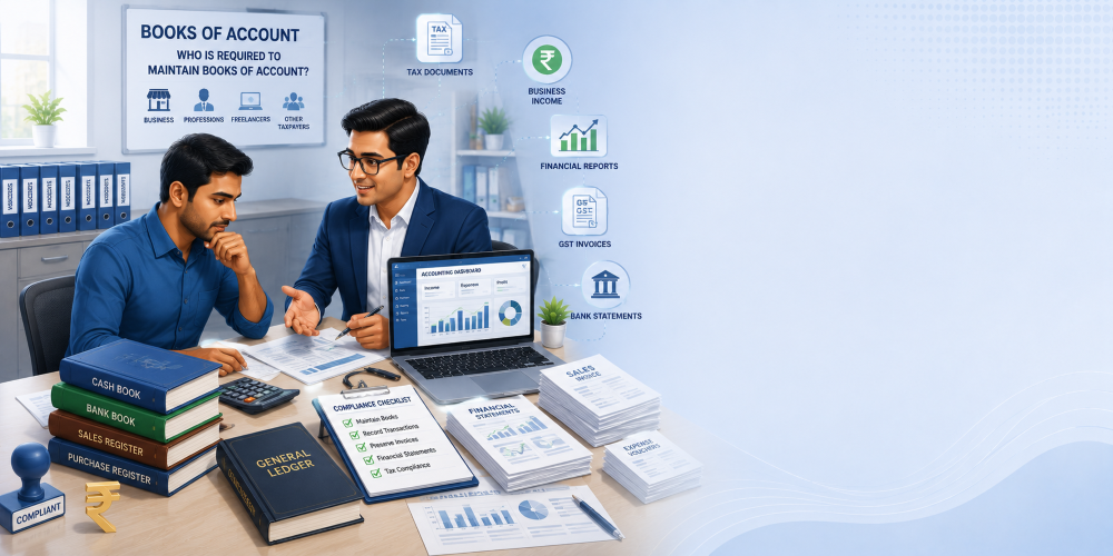 Section 44AA: Who Must Maintain Books of Account and What Records Are Required